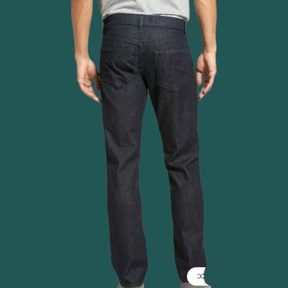 J Brand Kane Straight Fit -Leg Mens Dark Wash Denim Jeans Dark Gray 33 - Picture 2 of 16